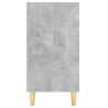 Szafka, szarość betonu, 103,5x35x70 cm, materiał drewnopochodny