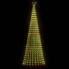 Stożkowa choinka z lampek, 688 kolorowych LED, 300 cm