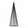 Stożkowa choinka z lampek, 688 kolorowych LED, 300 cm