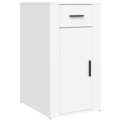 Szafka pod biurko, biała, 40x49x75 cm, materiał drewnopochodny