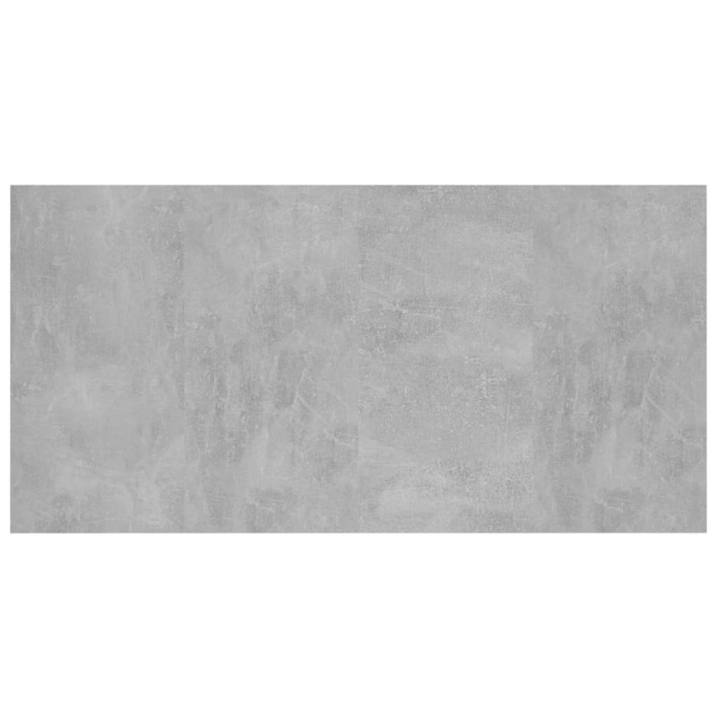 Wezgłowie łóżka, szarość betonu, 160x1,5x80 cm
