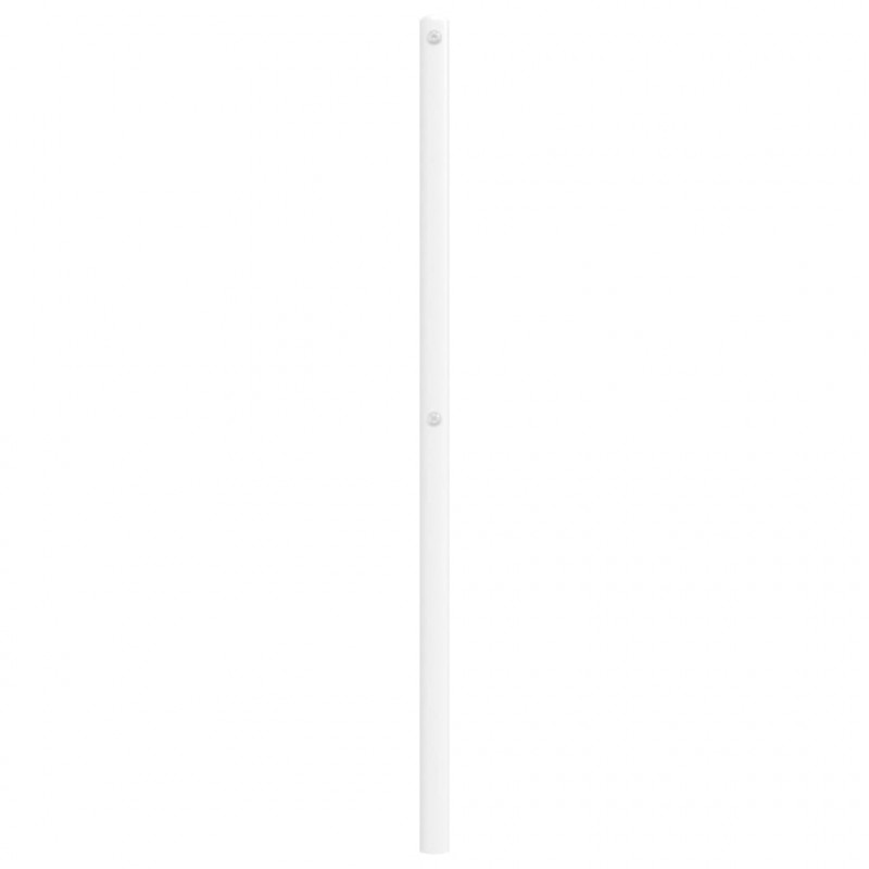 Metalowe wezgłowie, białe, 100 cm