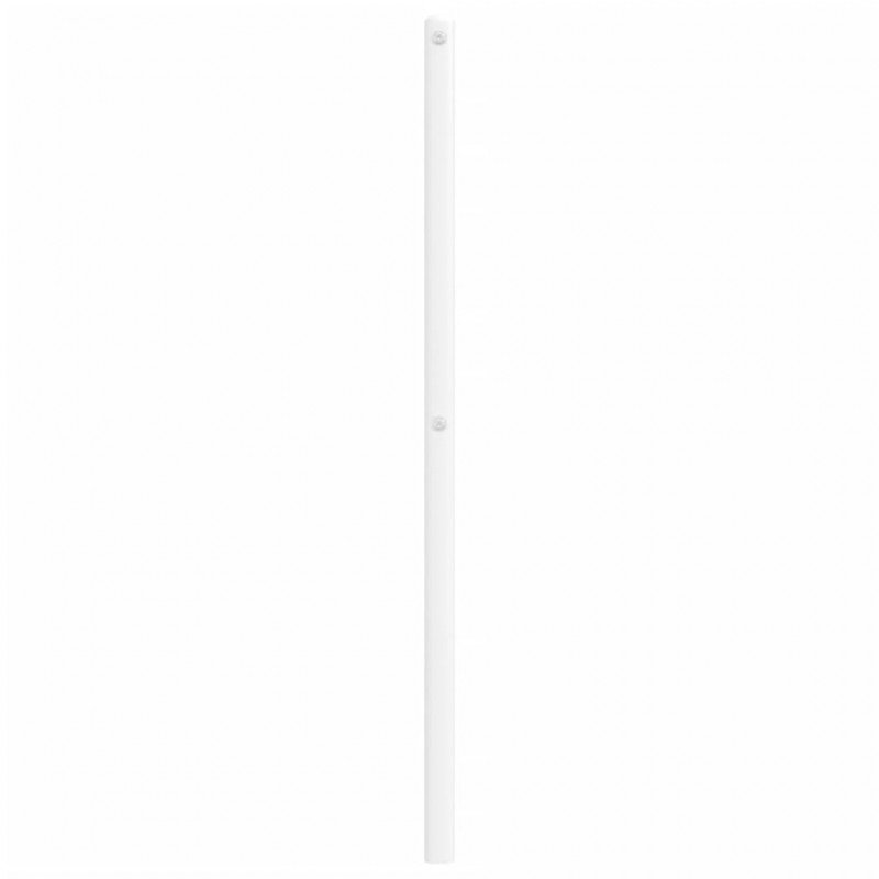 Metalowe wezgłowie, białe, 150 cm