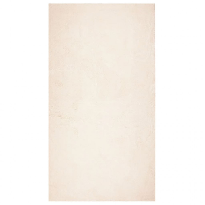 Dywan HUARTE z krótkim włosiem, beżowy, 80x150 cm