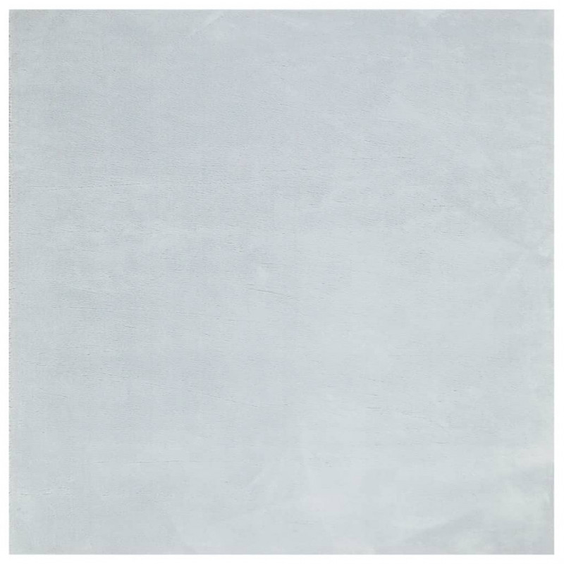 Dywan HUARTE z krótkim włosiem, niebieski, 240x240 cm