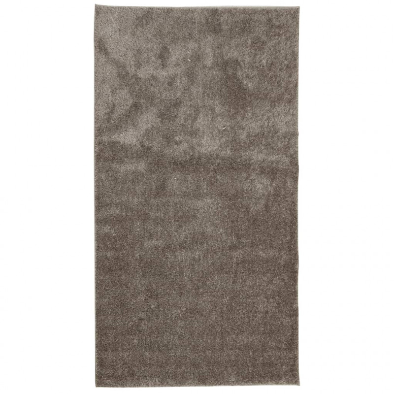 Dywan ISTAN z długim runem, połyskujący, szary, 80x150 cm
