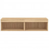 Szafki pod TV, z LED, 2 szt., kolor dąb sonoma, 60x30x30 cm