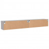 Szafki TV z LED, 2 szt., szary dąb sonoma, 100x30x30 cm
