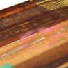 Stolik kawowy z 3 szufladami z drewna odzyskanego, 100x50x35 cm