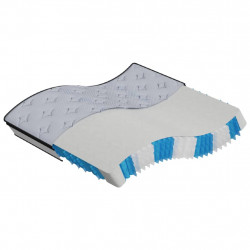 Materac kieszeniowy, średnia twardość, 160x200 cm