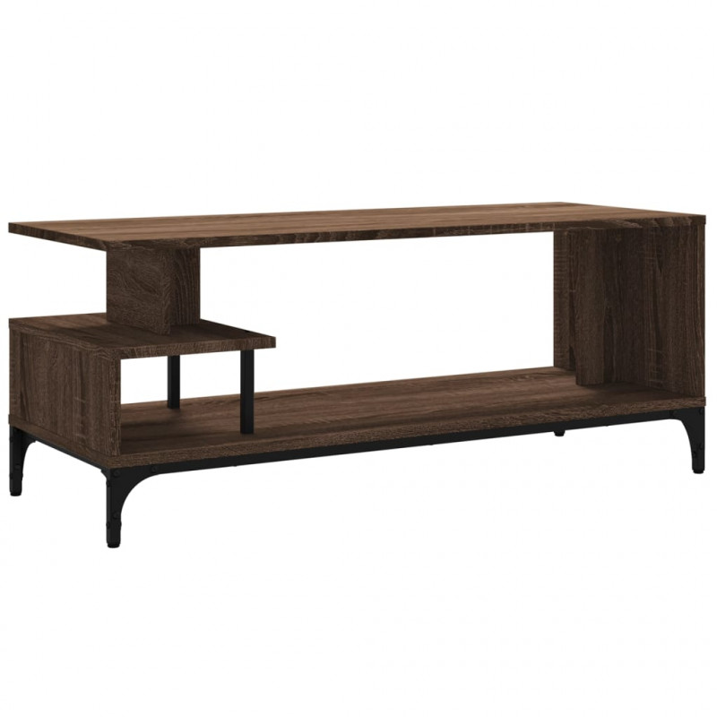 Szafka RTV, brązowy dąb, 102x40x41 cm, materiał drewnopochodny