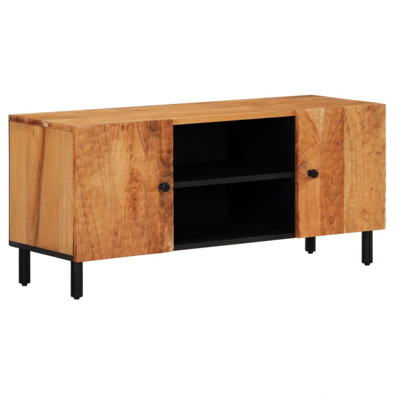 Szafka pod telewizor, 105x33x46 cm, lite drewno akacjowe