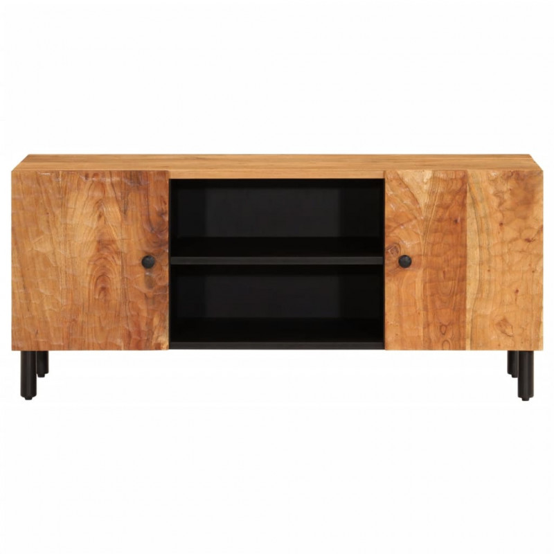 Szafka pod telewizor, 105x33x46 cm, lite drewno akacjowe