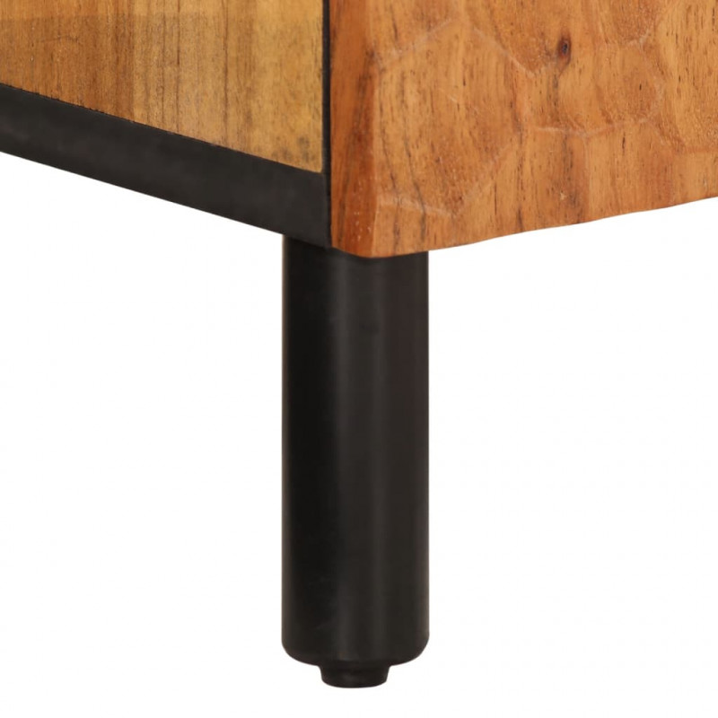 Szafka pod telewizor, 105x33x46 cm, lite drewno akacjowe