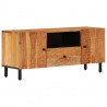 Szafka pod telewizor, 105x33x46 cm, lite drewno akacjowe