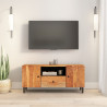 Szafka pod telewizor, 105x33x46 cm, lite drewno akacjowe