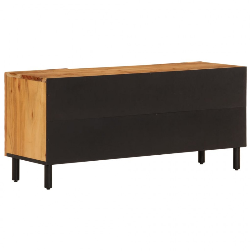 Szafka pod telewizor, 105x33x46 cm, lite drewno akacjowe