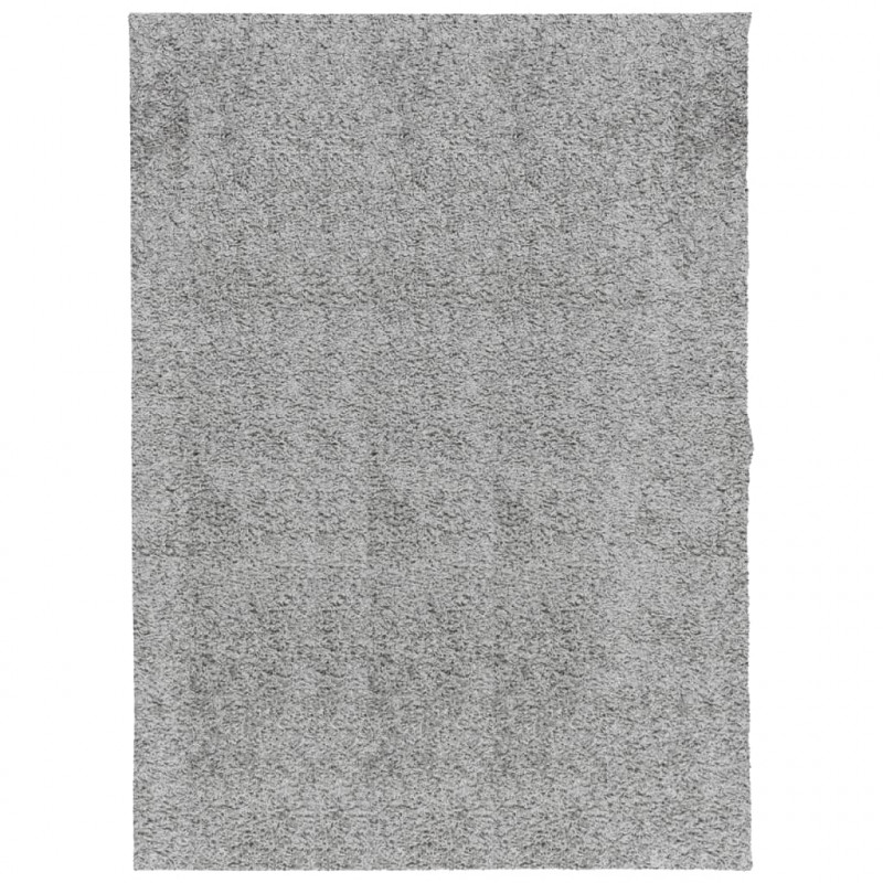 Dywan z długim włosiem PAMPLONA, szary, 140x200 cm