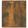 Wisząca szafka nocna, przydymiony dąb, 50x36x40 cm