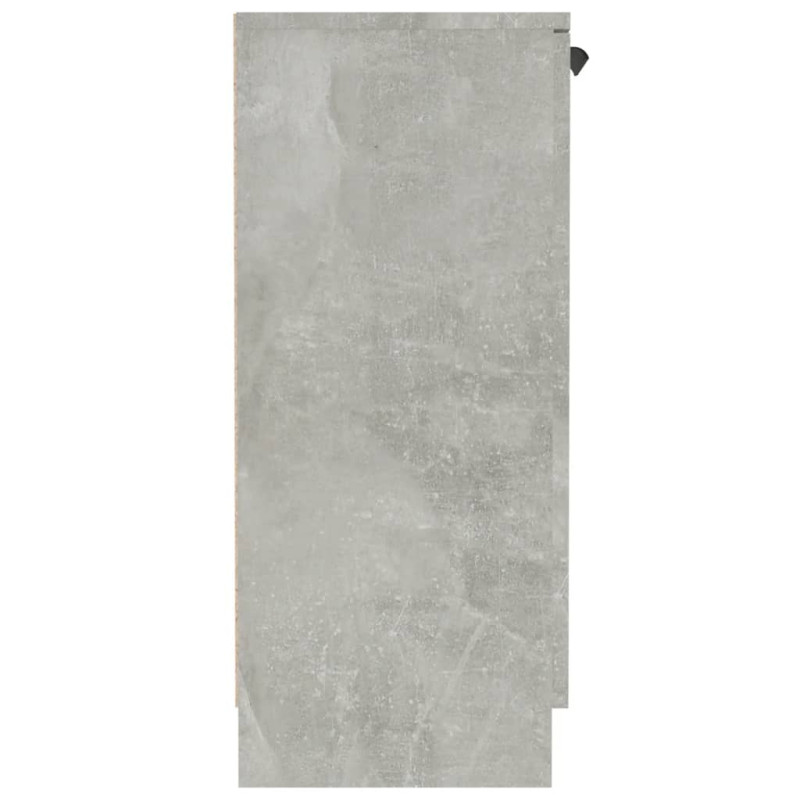 Szafka, szarość betonu, 60x30x70 cm, materiał drewnopochodny