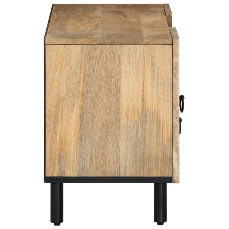 Szafka pod telewizor, 105x33x46 cm, lite drewno mango