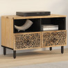 Szafka pod telewizor, 70x33x46 cm, lite drewno mango
