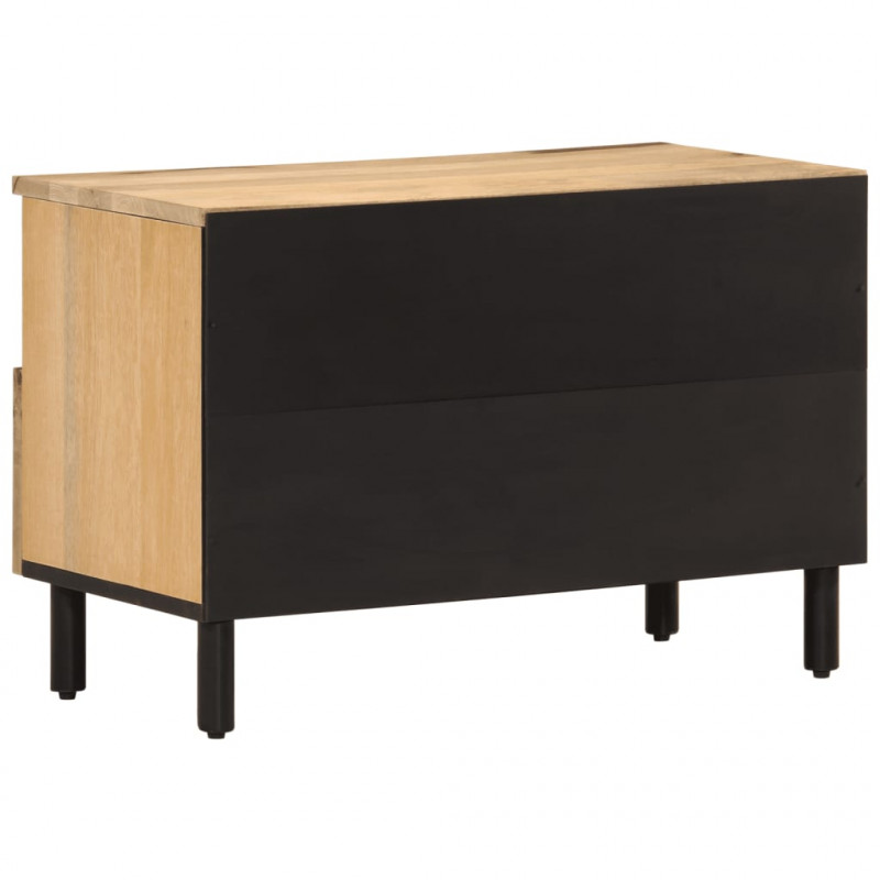 Szafka pod telewizor, 70x33x46 cm, lite drewno mango