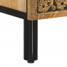 Szafka pod telewizor, 100x33x46 cm, lite drewno mango