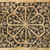 Szafka, 80x33x75 cm, lite drewno mango