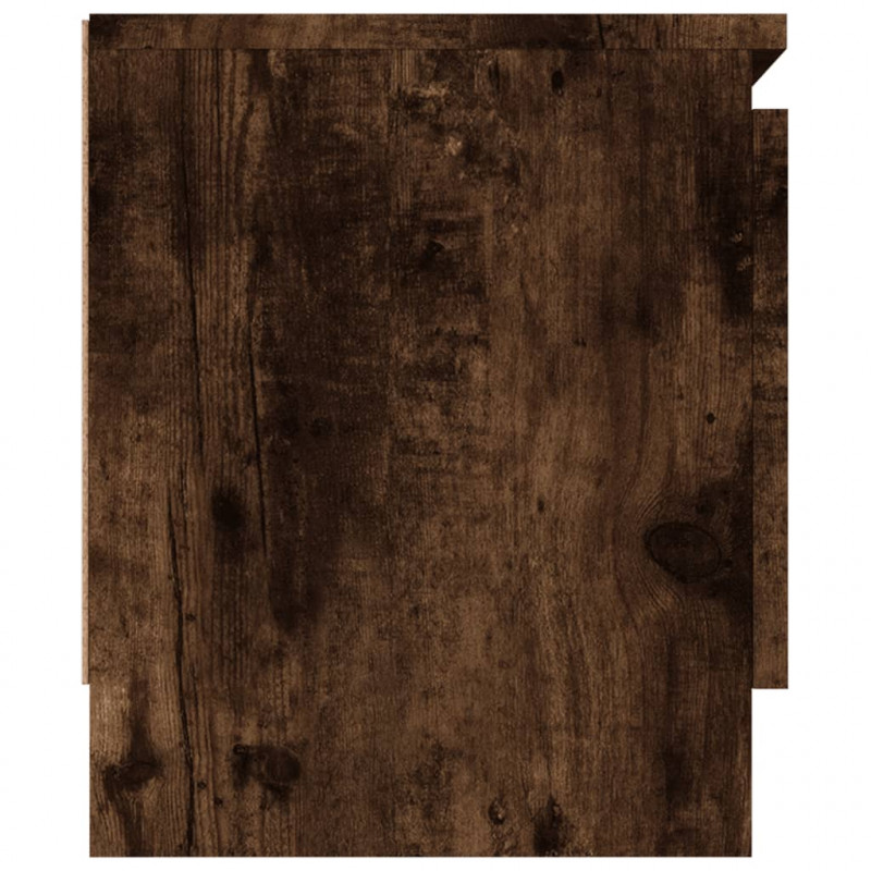 Szafka pod TV, z drzwiczkami, przydymiony dąb, 102x30x36 cm