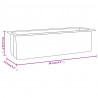 Doniczki do palet, 12 szt., szare, 36x13,5x9,5 cm, PP