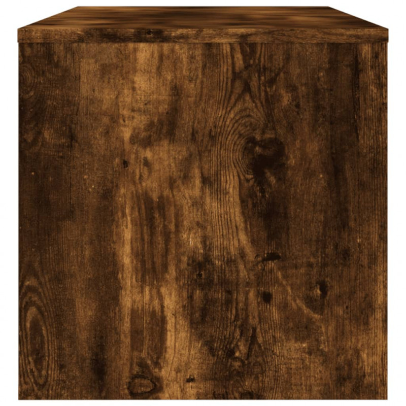 Szafka pod TV, przydymiony dąb, 120x34x37 cm