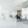 Folia okienna statyczna, matowa, przezroczysta szara, 90x1000cm