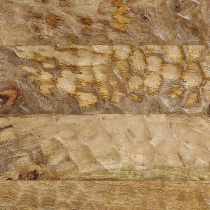 Stolik kawowy, 80x54x40 cm, lite drewno mango