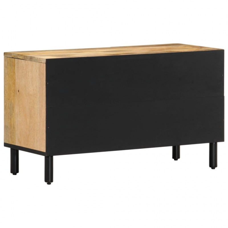 Szafka pod telewizor, 80x31x46 cm, lite drewno mango
