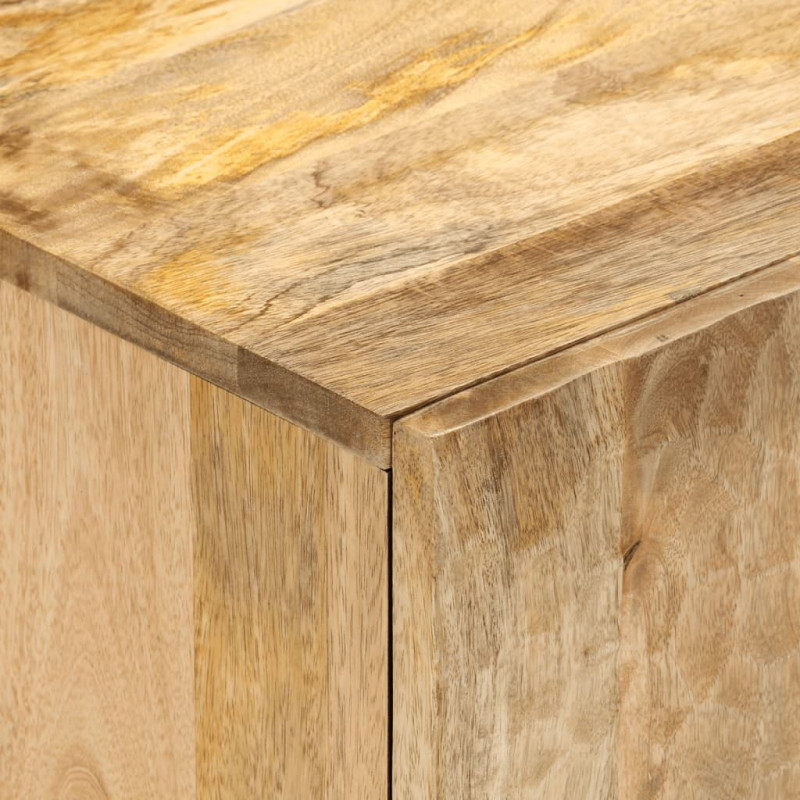 Szafka pod telewizor, 80x31x46 cm, lite drewno mango