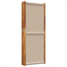 Parawan 6-panelowy, taupe, 420x180 cm