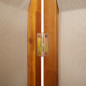 Parawan 6-panelowy, taupe, 420x180 cm