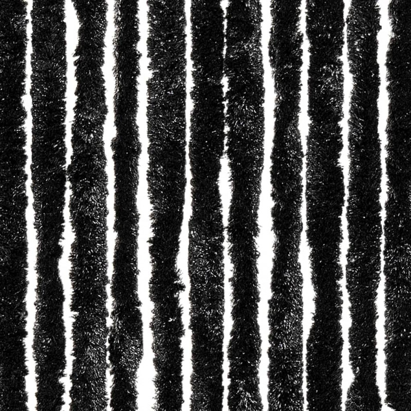 Zasłona przeciwko owadom, antracytowa, 100x200 cm, szenil