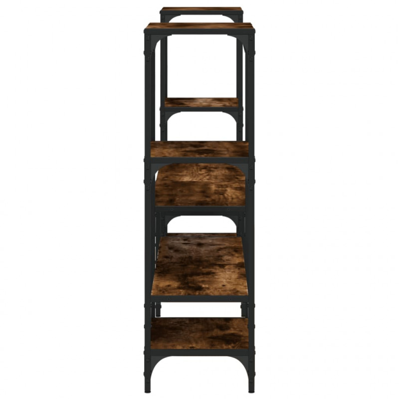Szafka pod TV, przydymiony dąb, 206,5x28,5x95 cm