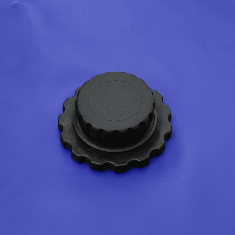 Zbiornik na wodę deszczową, z kranikiem, składany, 5000 L, PVC