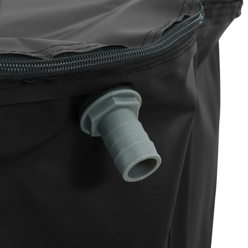 Zbiornik na wodę, z kranikiem, składany, 1250 L, PVC