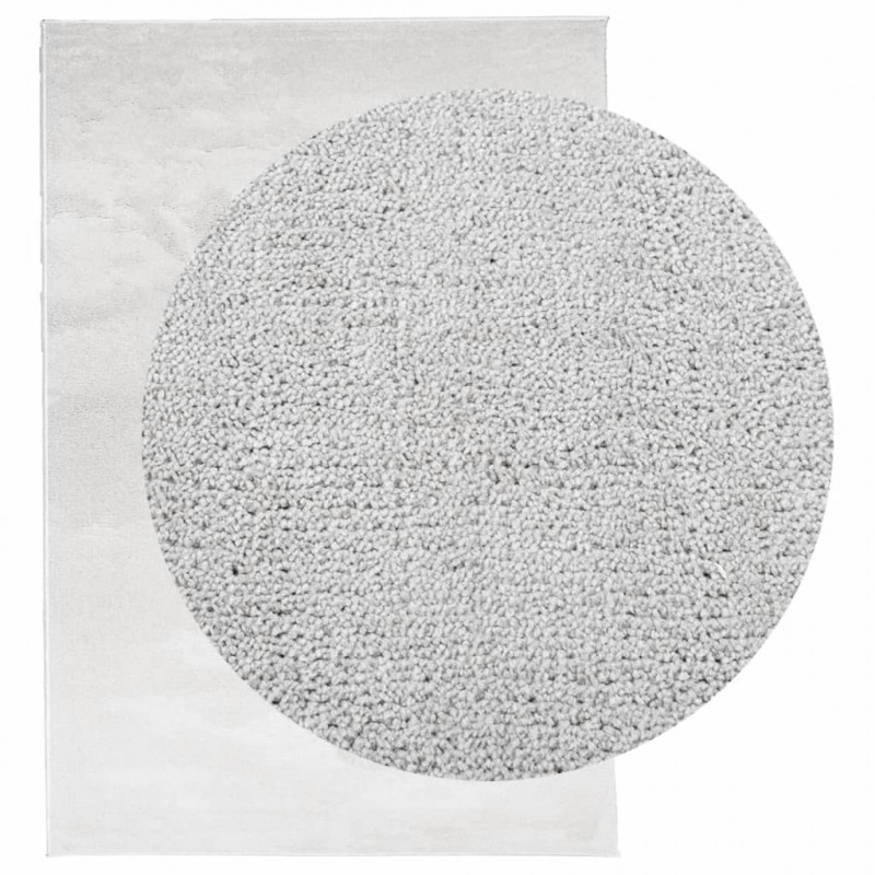 Dywan OVIEDO z krótkim włosiem, szary, 200x280 cm