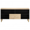 Szafka pod telewizor, 100x33x46 cm, lite drewno mango