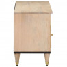 Szafka pod telewizor, 100x33x46 cm, lite drewno mango