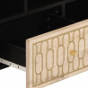 Szafka pod telewizor, 100x33x46 cm, lite drewno mango