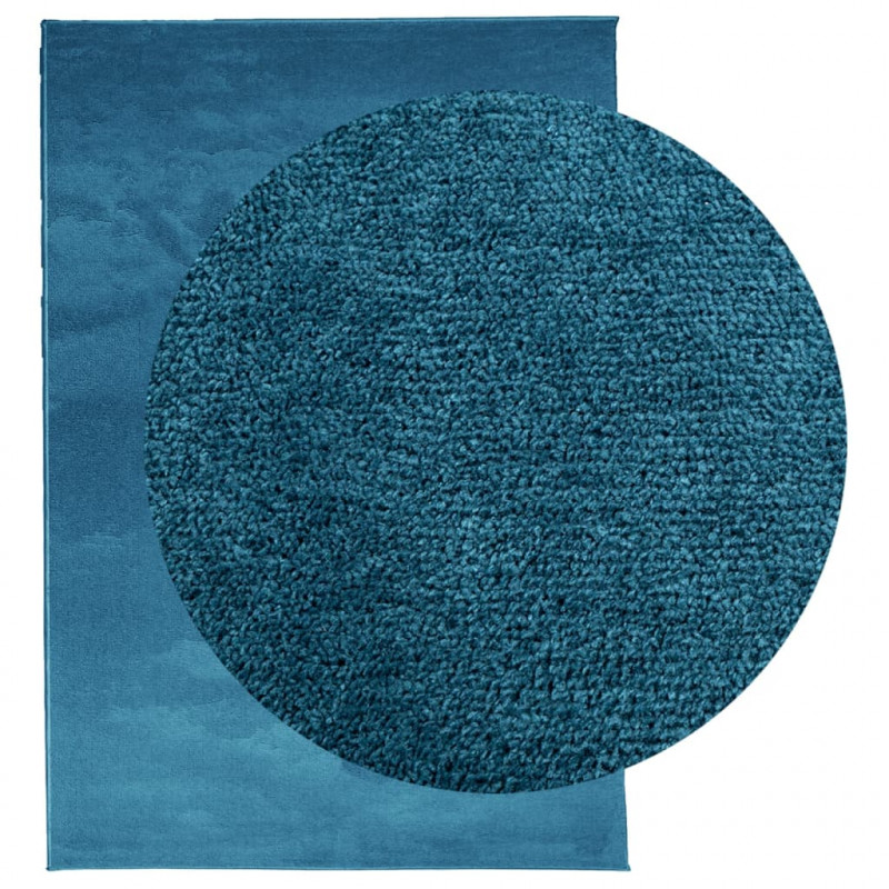 Dywan OVIEDO z krótkim włosiem, turkusowy, 160x230 cm