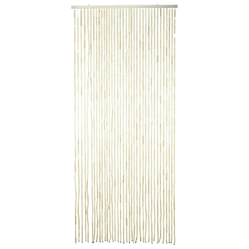 H&S Collection Kurtyna na drzwi, 90x200 cm, sorgo, naturalna