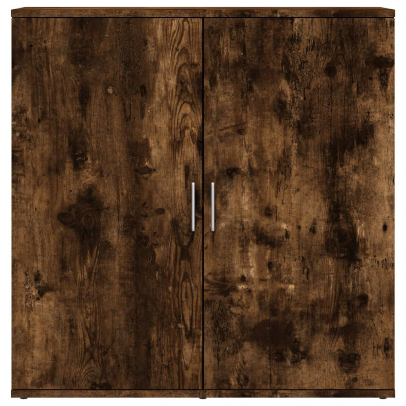 Szafka, przydymiony dąb, 79x38x80 cm, materiał drewnopochodny