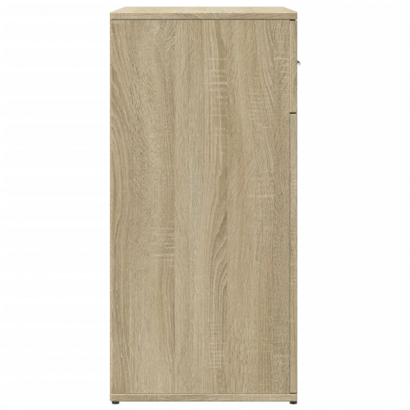 Szafka, dąb sonoma, 79x38x80 cm, materiał drewnopochodny